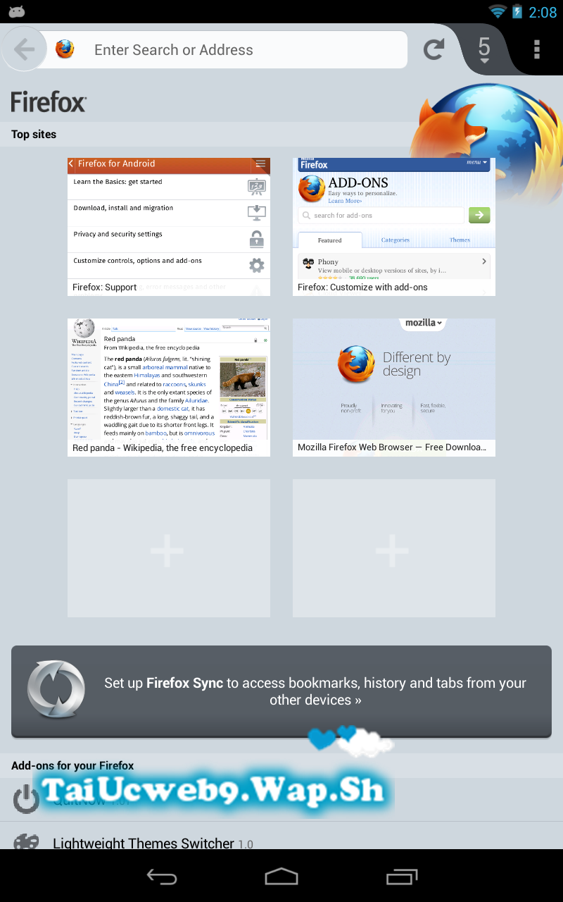 tai firefox cho android