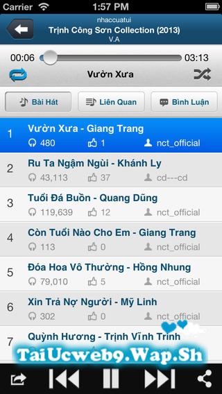 ung dung nhaccuatui